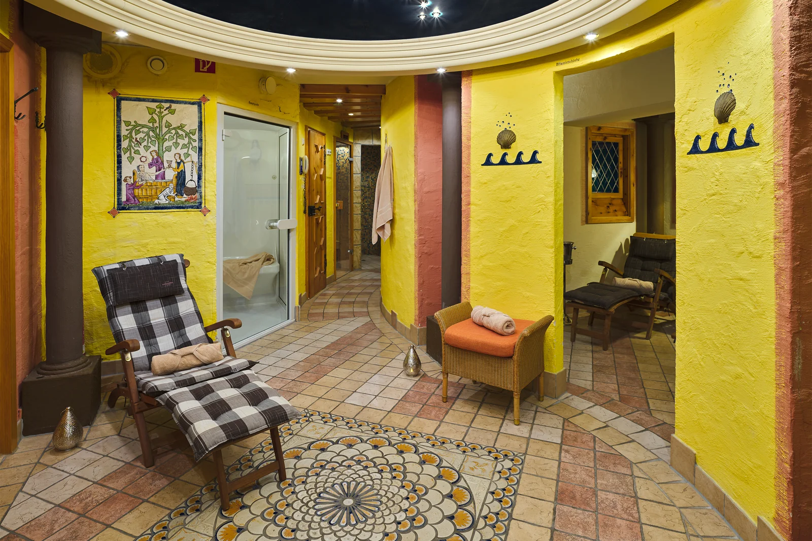 Saunabereich im Hotel am Stadtring